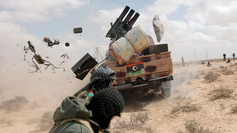 Illustration for article titled Libya Is Quickly Becoming a Level from Twisted Metal
